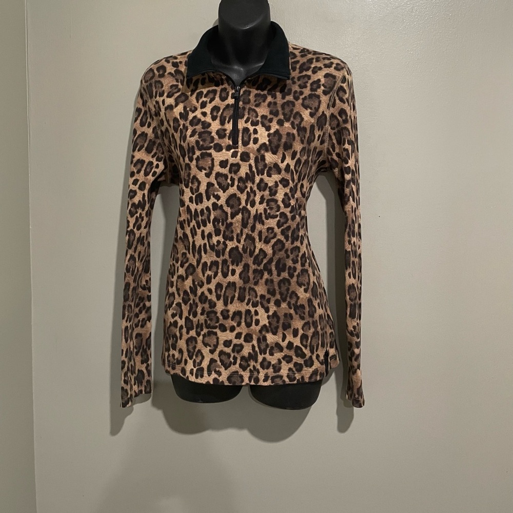 Ralph Lauren Waffle Knit Quarter Zip